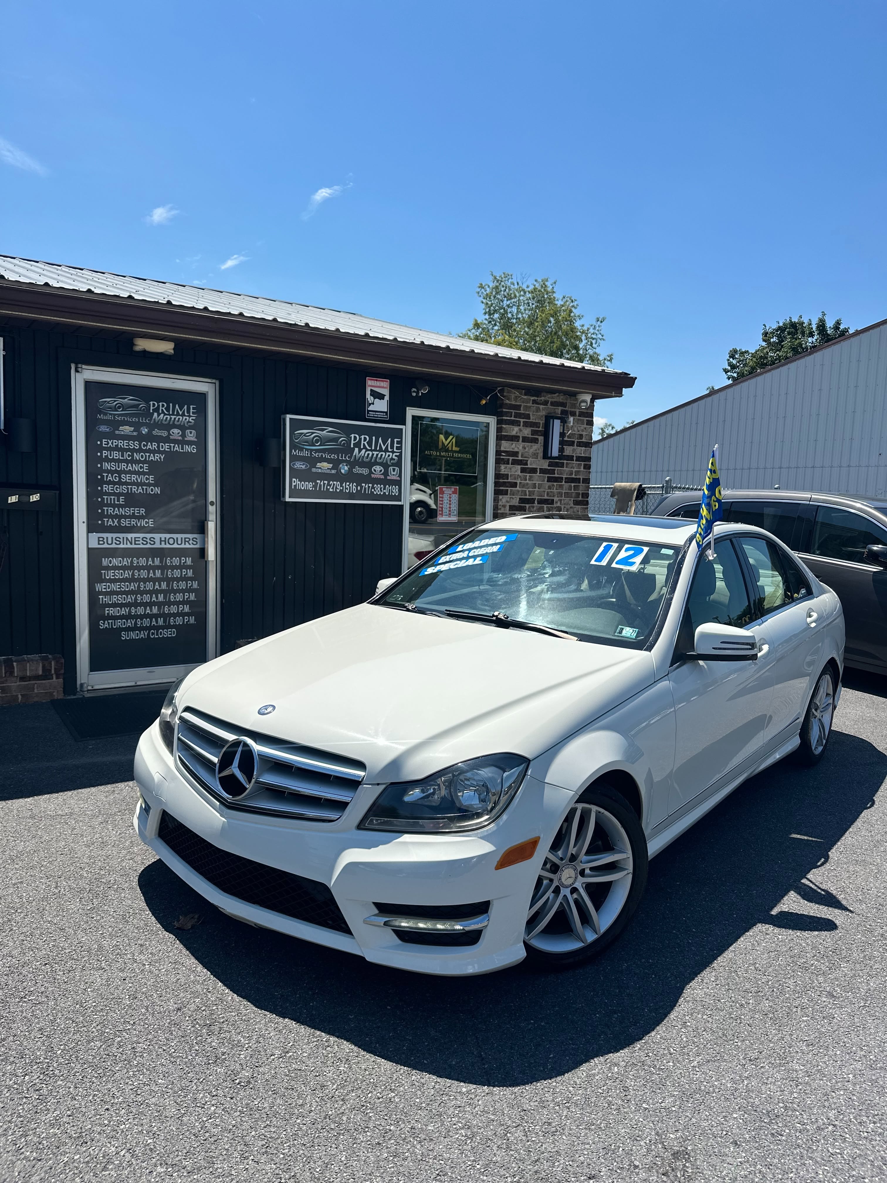 2012 Mercedes-Benz C-Class C300 - used sedan for sale at Hunt Auto Group Lebanon PA