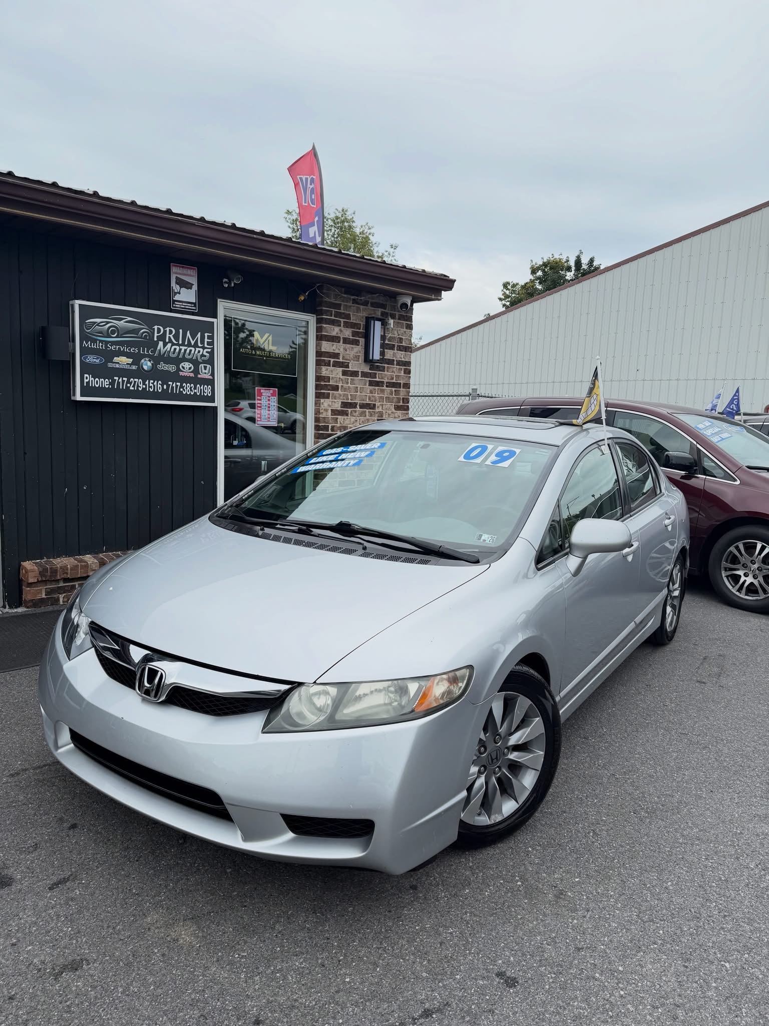2009 Honda Civic EX - used sedan for sale at Hunt Auto Group Lebanon PA